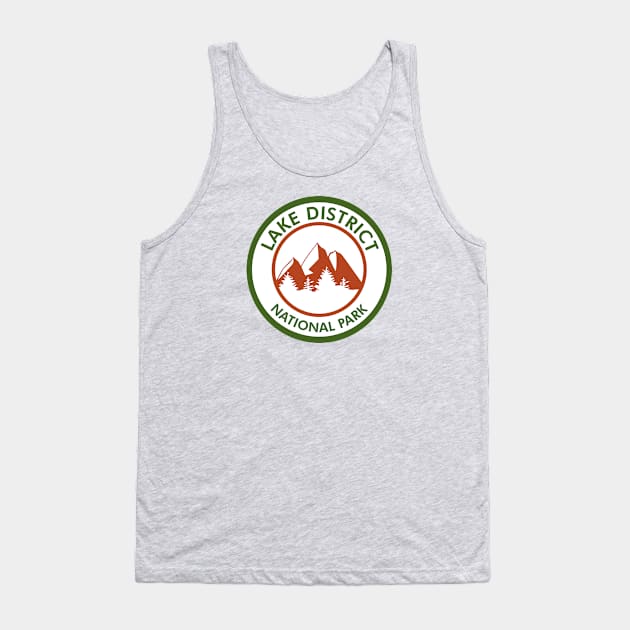 Lake District National Park Tank Top by esskay1000